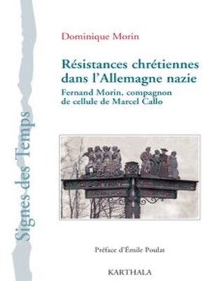 cover image of Résistances Chrétiennes Dans L'Allemagne Nazie